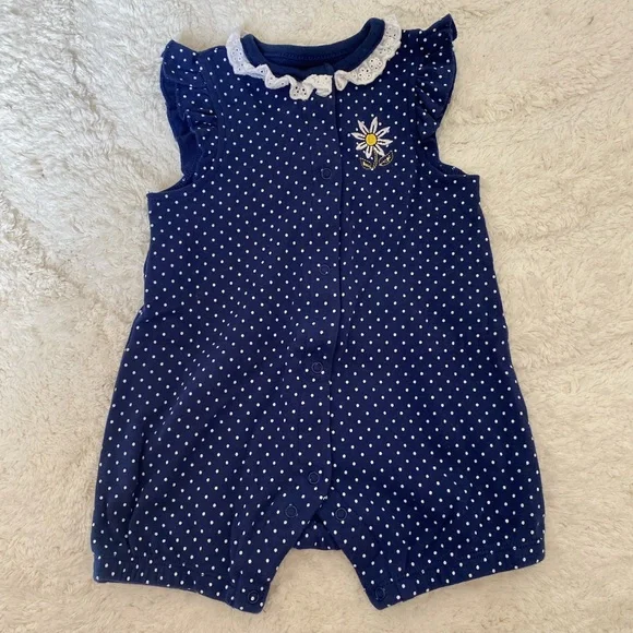 Little Me - 4 Rompers - Picture 2 of 6